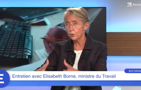ElisabethBorne, ministre du Travail : "Les entreprises se sont vraiment remobilisées sur le télétravail !"