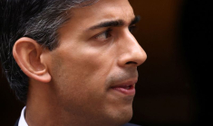 Rishi Sunak à Downing Street, à Londres
