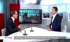 Taux bas : les banques et les assureurs en danger ?