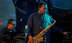 Le Wayne Shorter Quartet se produit au festival de jazz de Vitoria