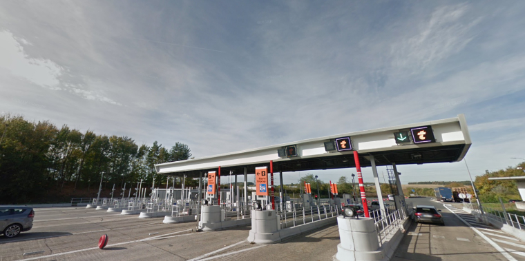 L'augmentation annuelle du prix des péages pourrait être particulièrement rude pour les conducteurs en 2023. (Capture d'écran Google street view)