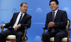 Photo d'archives de Li Hui à Moscou, en Russie