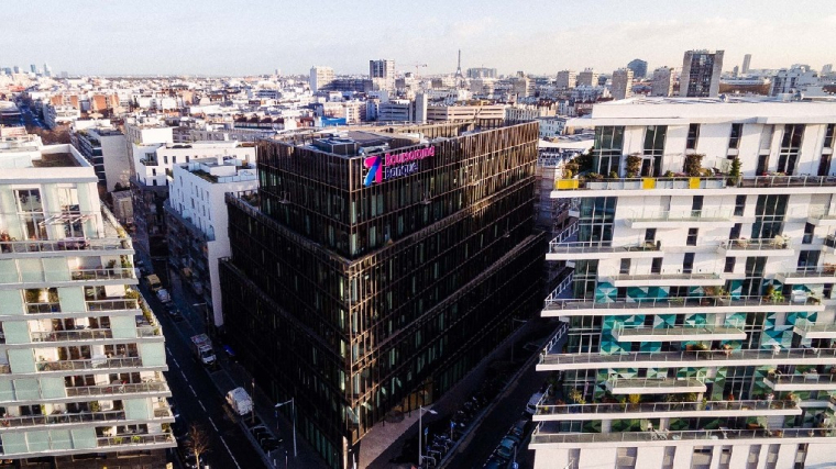 Le siège de Boursorama, à Boulogne-Billancourt. (crédit : boursorama)