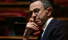 Bruno Retailleau à Paris, le 27 novembre 2025. ( AFP / THOMAS SAMSON )