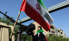 Rassemblement à Téhéran en l'honneur des femmes tuées pendant la guerre, le 17 avril 2026 ( AFP / - )