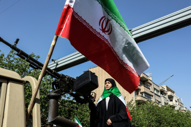 Rassemblement à Téhéran en l'honneur des femmes tuées pendant la guerre, le 17 avril 2026 ( AFP / - )
