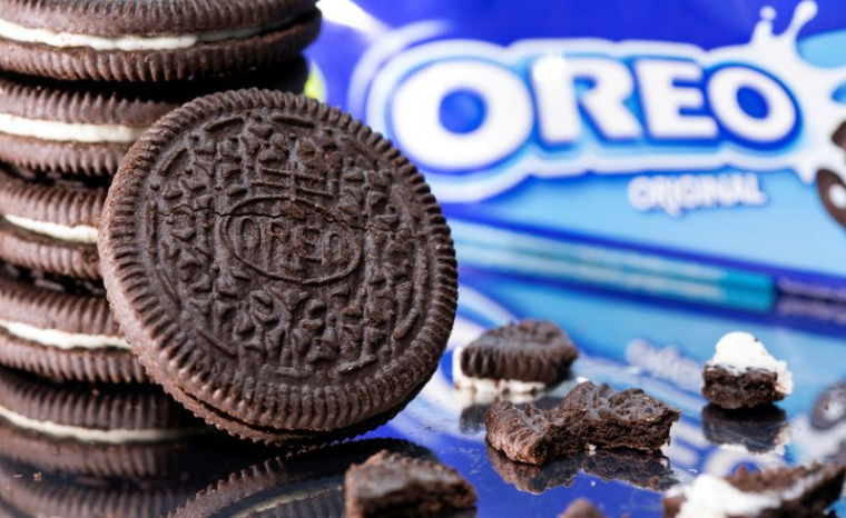 Des biscuits Oreo, produits par Mondelez