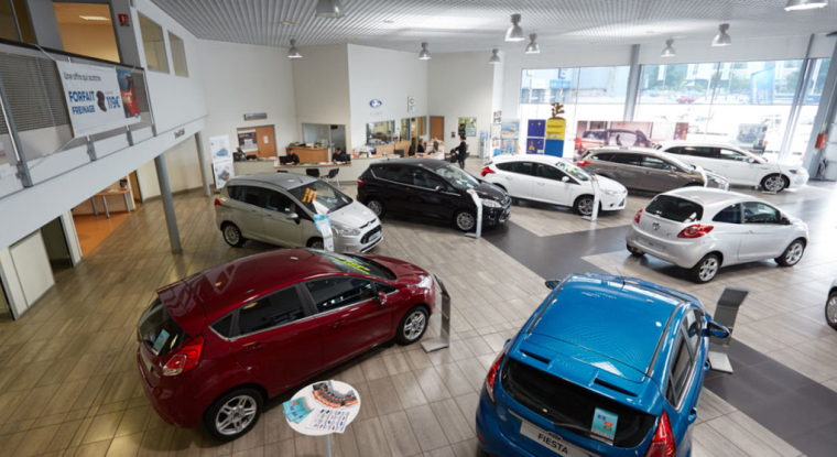 Un hall d'exposition de Groupe Parot. (© Groupe Parot)