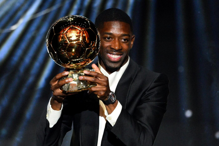 Le club d’Évreux célèbre le Ballon d’or d’Ousmane Dembélé