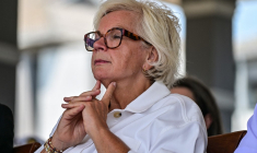 Catherine Vautrin à Surabaya, en Indonésie, le 24 septembre 2026. ( AFP / JUNI KRISWANTO )