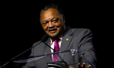 Le pasteur Jesse Jackson à Detroit, le 24 juillet 2019 dans le Michigan ( AFP / JEFF KOWALSKY )