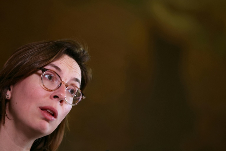 La ministre des Comptes publics Amélie de Montchalin le 9 janvier 2026, à Paris ( AFP / Alain JOCARD )