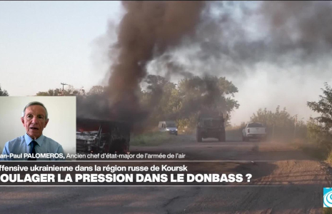 "L'Ukraine, se sentant acculée, devait reprendre la main", estime Jean-Paul Palomeros