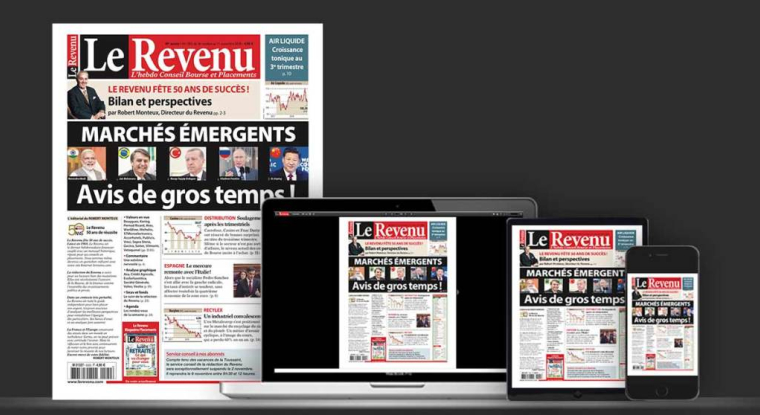 À la une du Revenu Hebdo cette semaine : les marchés émergents. (© Le Revenu)