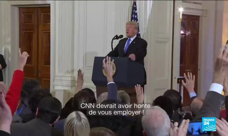 Quand les télévisions américaines coupent l'allocution en direct de Donald Trump