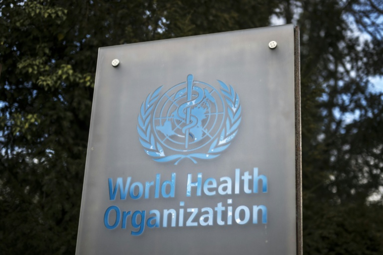 Au siège de l'Organisation mondiale de la santé (OMS), à Genève, le 13 mars 2025 ( AFP / Fabrice COFFRINI )
