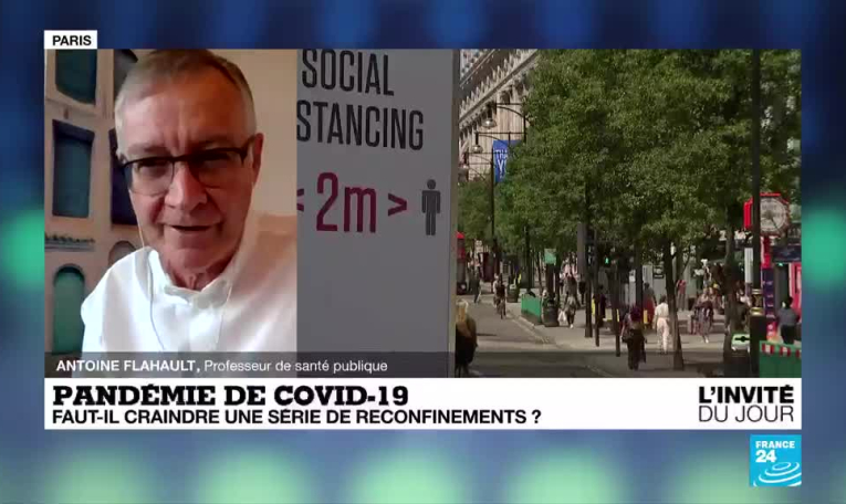 Pr Antoine Flahaut : "Les fêtes familiales sont des vecteurs très préoccupants de la pandémie"