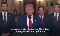 Trump se félicite des frappes américaines sur les installations nucléaires iraniennes