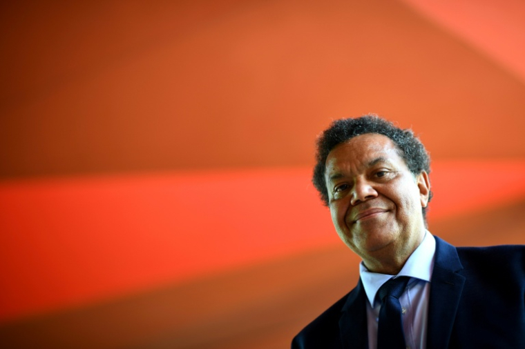 Le président du musée du quai Branly-Jacques Chirac, Emmanuel Kasarherou, le 27 mai 2020, à Paris ( AFP / FRANCK FIFE )