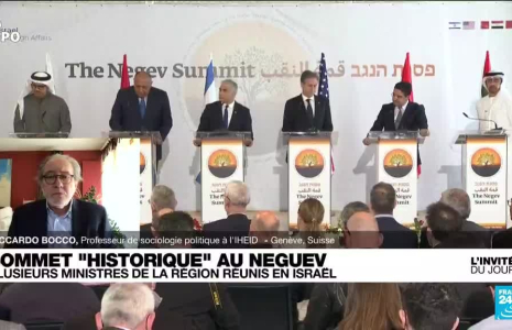 Sommet "historique au Neguev": "C'est la matérialisation en grande pompe des accords d'Abraham"