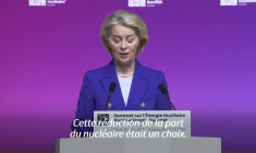Réduire le nucléaire en Europe était "une erreur stratégique" (von der Leyen)