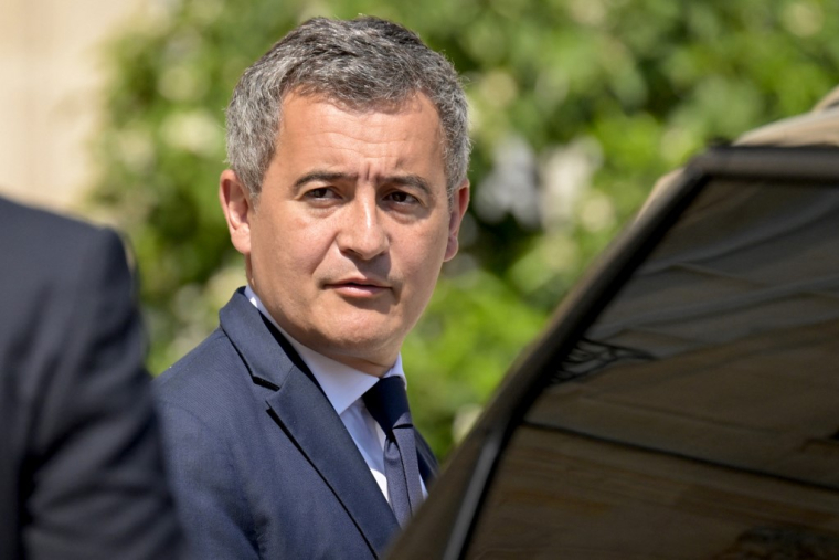 Géradld Darmanin à Paris, le 26 juin 2024. ( AFP / BERTRAND GUAY )