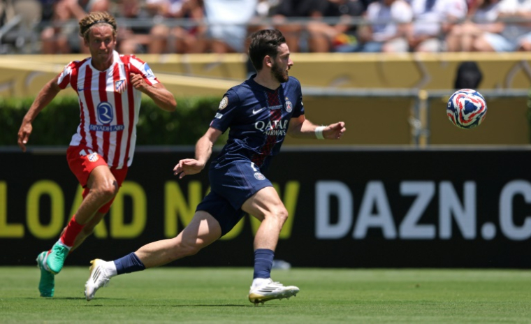 Kvicha Kvaratskhelia double passeur pour Paris contre l'Atletico Madrid au Rose Bowl, le 15 juin 2025 ( Getty / Harry How )