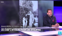 Paris 2024 : le chef triplement étoilé Alexandre Mazzia régalera les papilles des athlètes