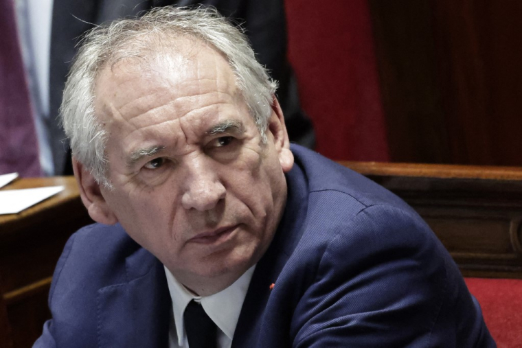 François Bayrou à Paris, le 5 mars 2025. ( AFP / STEPHANE DE SAKUTIN )