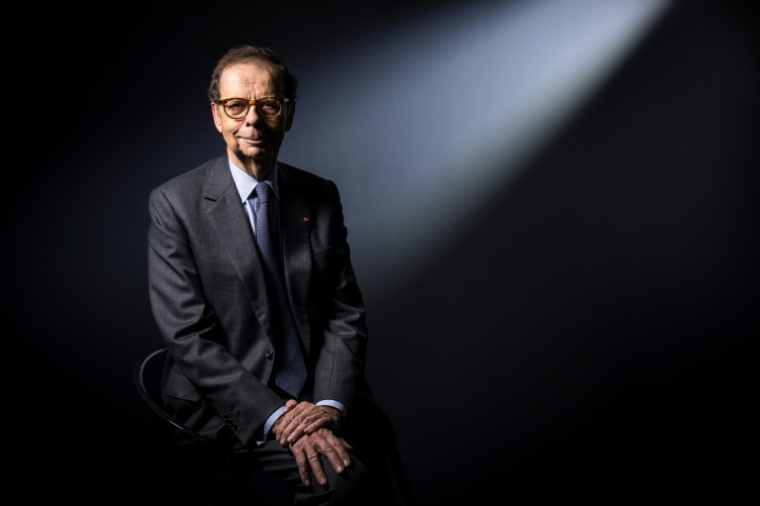 Louis Schweitzer, à Paris le 9 novembre 2018. ( AFP / Lionel BONAVENTURE )