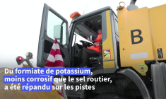 Neige à Paris-Orly, tout le monde à bord pour l'opération dégivrage