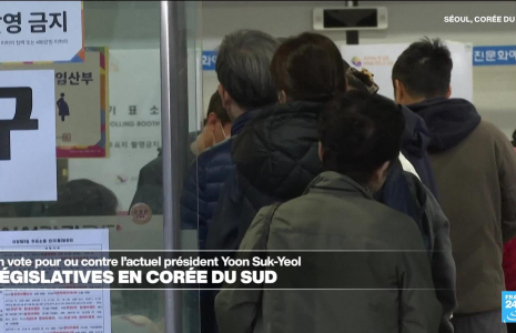 Législatives en Corée du Sud : le président Yoon Suk-Yeol à l'épreuve des urnes