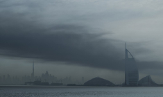 Dubaï, le 13 mars 2026, après des explosions. ( AFP / - )