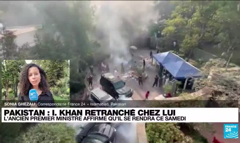 Pakistan : l'ancien Premier ministre Imran Khan retranché chez lui après des heurts entre ses partisans et la police