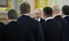 Le président russe Vladimir Poutine au Kremlin à Moscou le 3 juin 2026 ( POOL / Ramil Sitdikov )