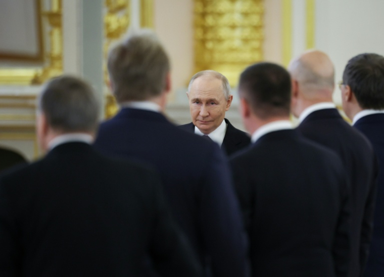 Le président russe Vladimir Poutine au Kremlin à Moscou le 3 juin 2026 ( POOL / Ramil Sitdikov )
