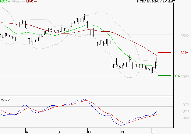 MICHELIN : L'analyse ne suggère pas de baisse à moyen terme