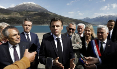 Photo du président de la République française Emmanuel Macron