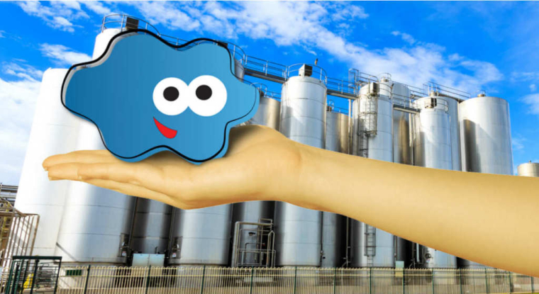 Amoeba a développé une solution biologique pour remplacer le chlore dans le traitement de l'eau des tours industrielles. (© Amoeba)