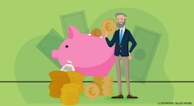 Plusieurs solutions à la retraite : sortir en rente ou en capital, en une ou plusieurs fois, ou encore conserver le PER jusqu'à son décès. (© G. Tronel)