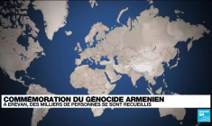 Arménie : à Erevan, des milliers de personnes commémorent le génocide de 1915