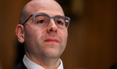 Stephen Miran lors d'une audition à Washington