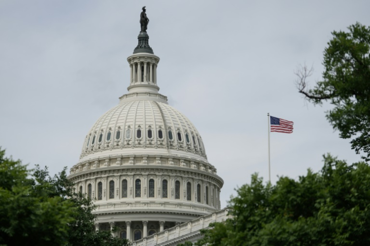 Le dôme du Capitole de Washington, siège du Congrès américain, le 7 mai 2025 ( AFP / Oliver Contreras )