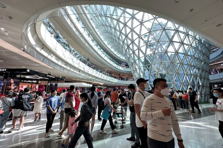 Le complexe commercial Sanya International Duty-Free à Sanya