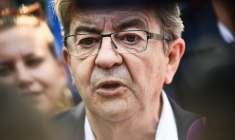 Jean-Luc Mélenchon, le 6 juin 2023, à Paris ( AFP / CHRISTOPHE ARCHAMBAULT )