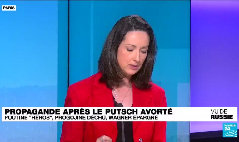 La propagande russe glorifie Poutine, détruit Prigojine et épargne les combattants de Wagner