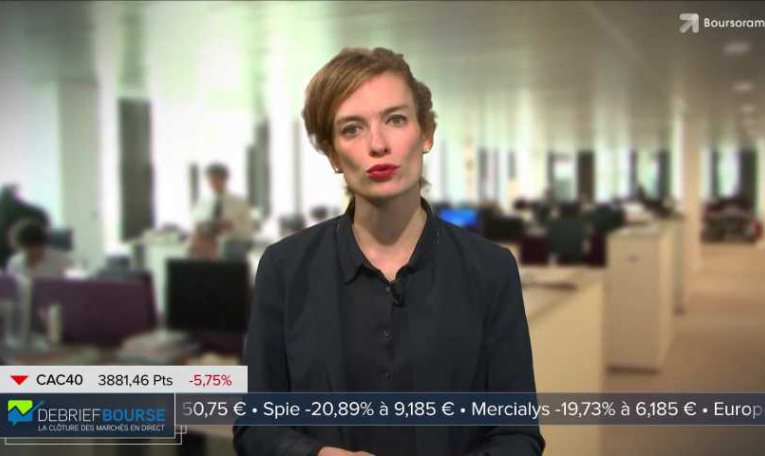 Le debrief Bourse du 16 mars : nouveau lundi noir à la Bourse de Paris