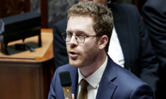 Le ministre des Comptes publics David Amiel à Paris le 2 juin 2026 ( AFP / STEPHANE DE SAKUTIN )