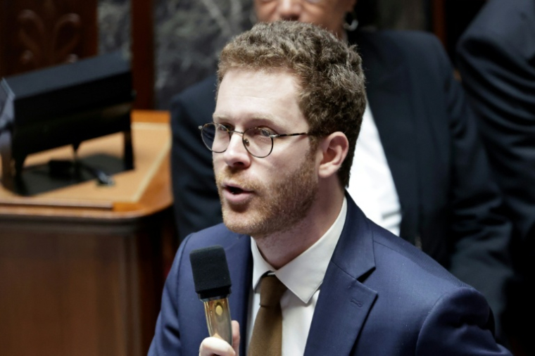 Le ministre des Comptes publics David Amiel à Paris le 2 juin 2026 ( AFP / STEPHANE DE SAKUTIN )