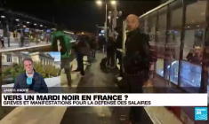 Journée de grèves en France : "Pas de chaos, ici, à Paris"